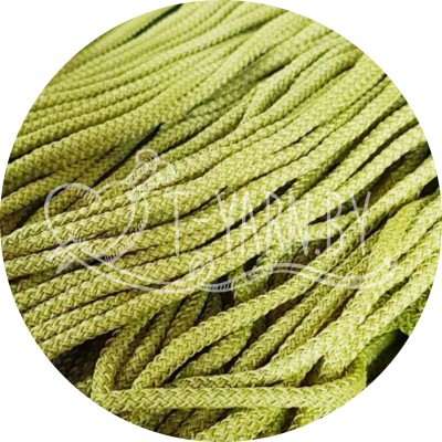 Полиэфирный шнур с сердечником, цвет Васаби, 3мм, 200м, пасма